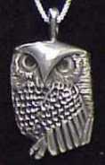 Pewter Owl Pendant, #7PT, $22.50