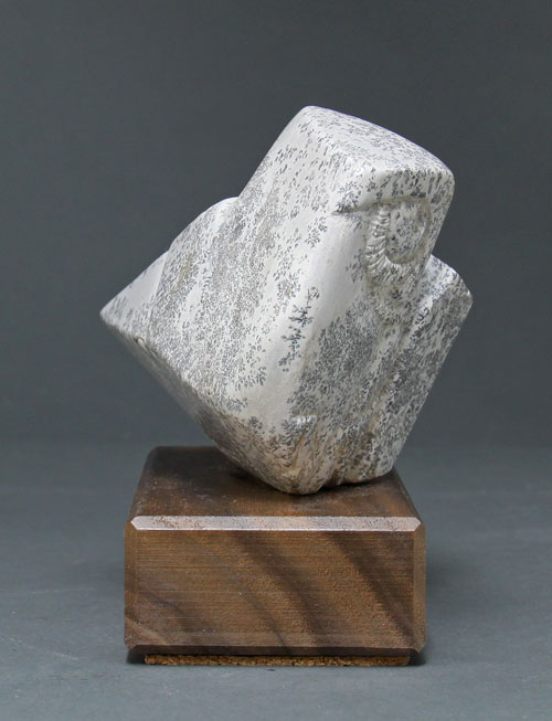 The other side of Soapstone Owl #15F