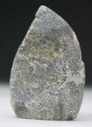 The back side of Soapstone Owl #22F